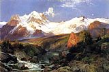 Thomas Moran The Teton Range painting